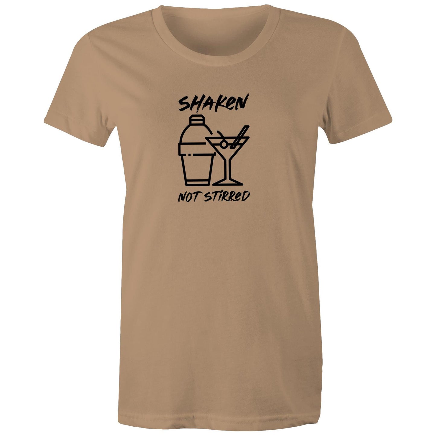 Shaken Not Stirred Womens TShirt