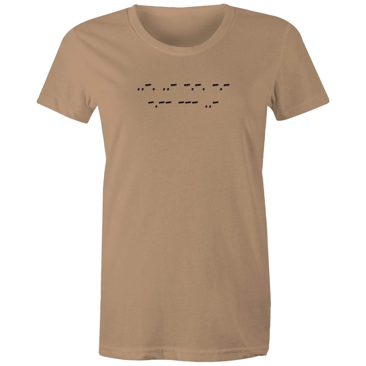 FU Morse Code Womens TShirt