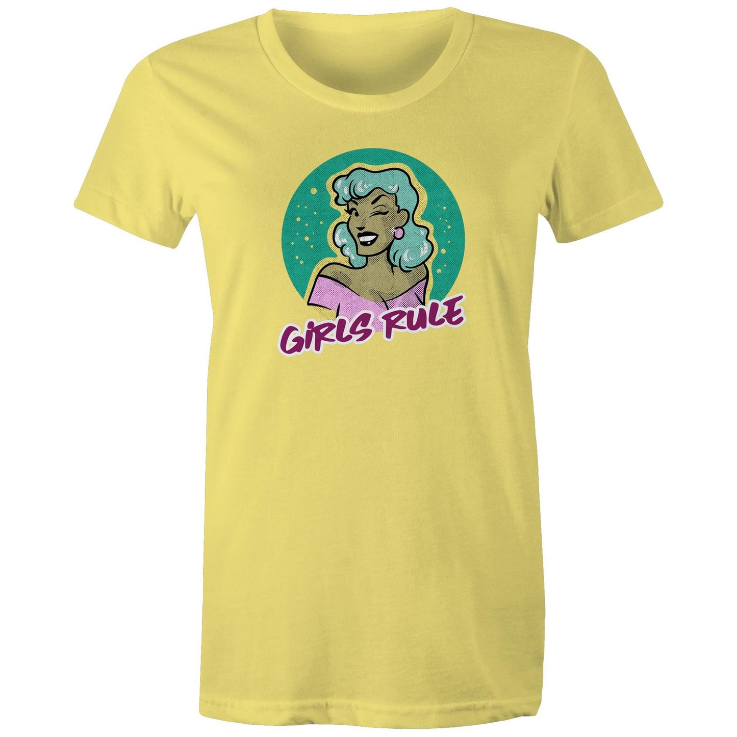 Girls Rule Womens TShirt