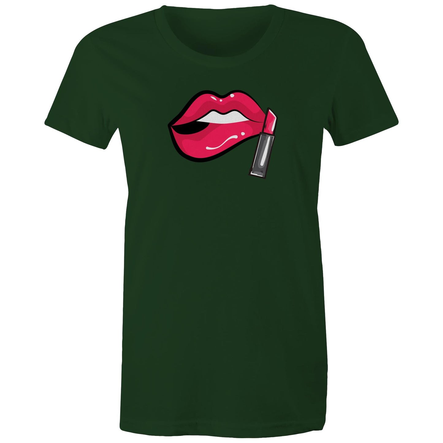 Lipstick Womens TShirt