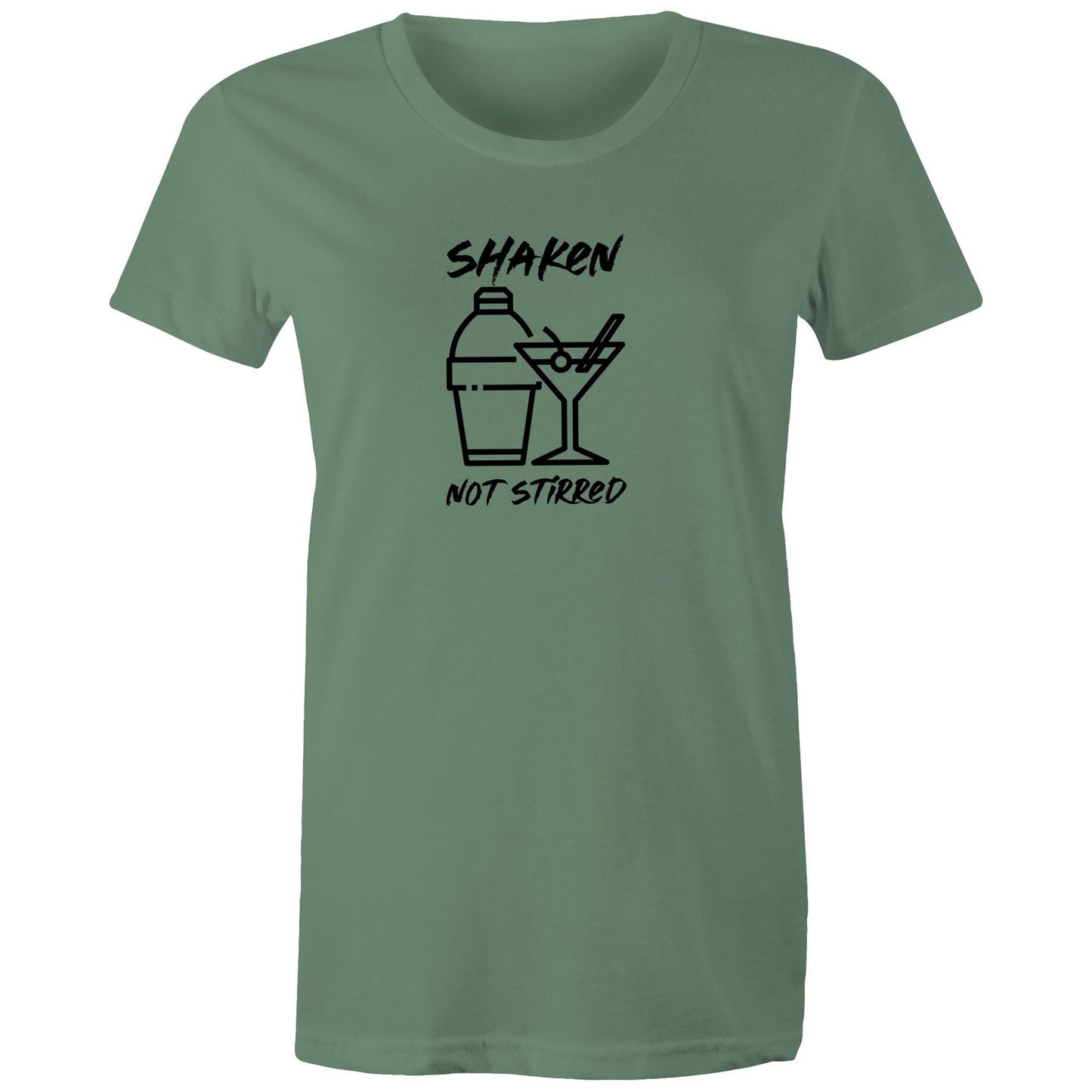 Shaken Not Stirred Womens TShirt