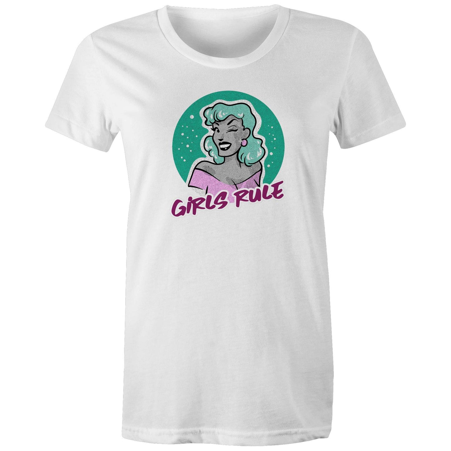 Girls Rule Womens TShirt