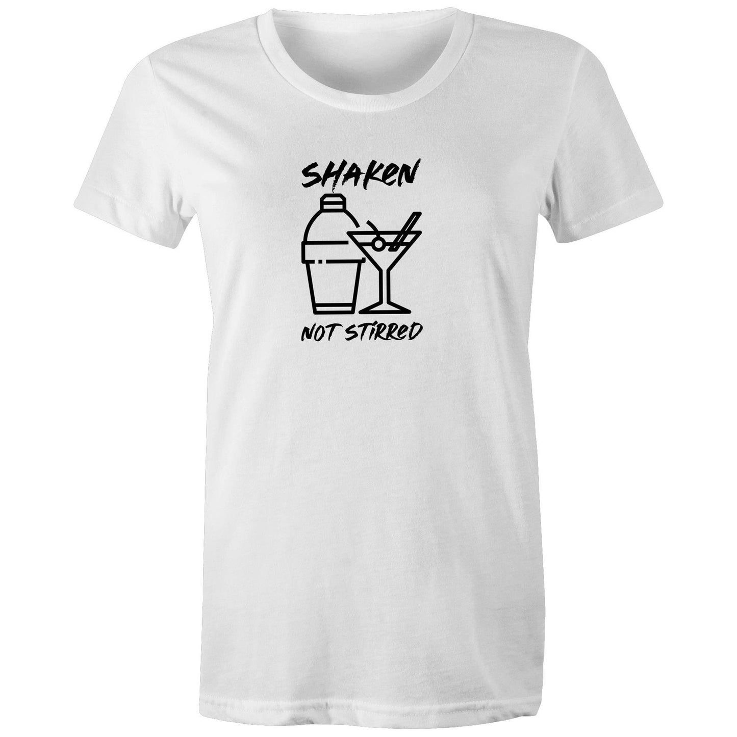 Shaken Not Stirred Womens TShirt