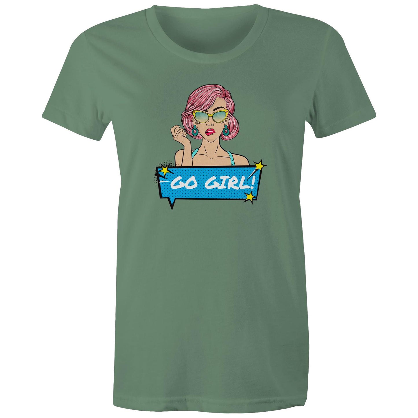 Go Girl Womens TShirt