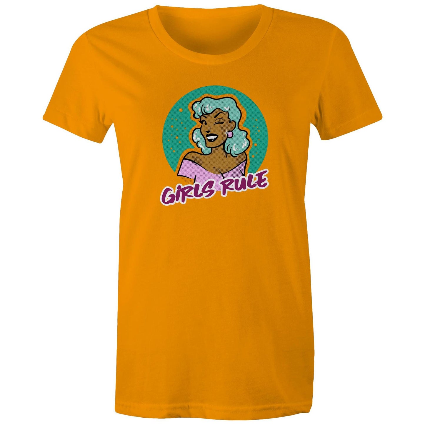 Girls Rule Womens TShirt