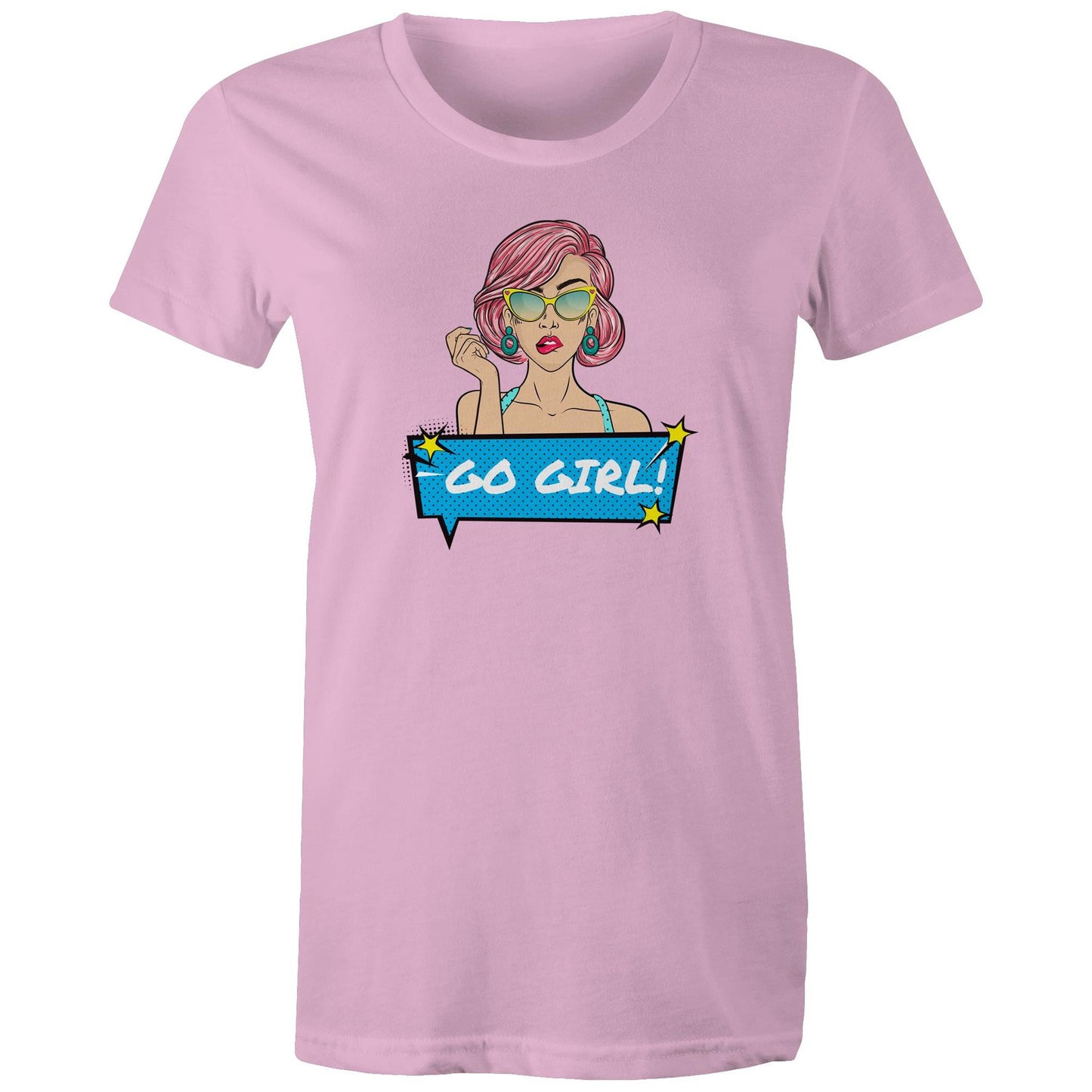 Go Girl Womens TShirt