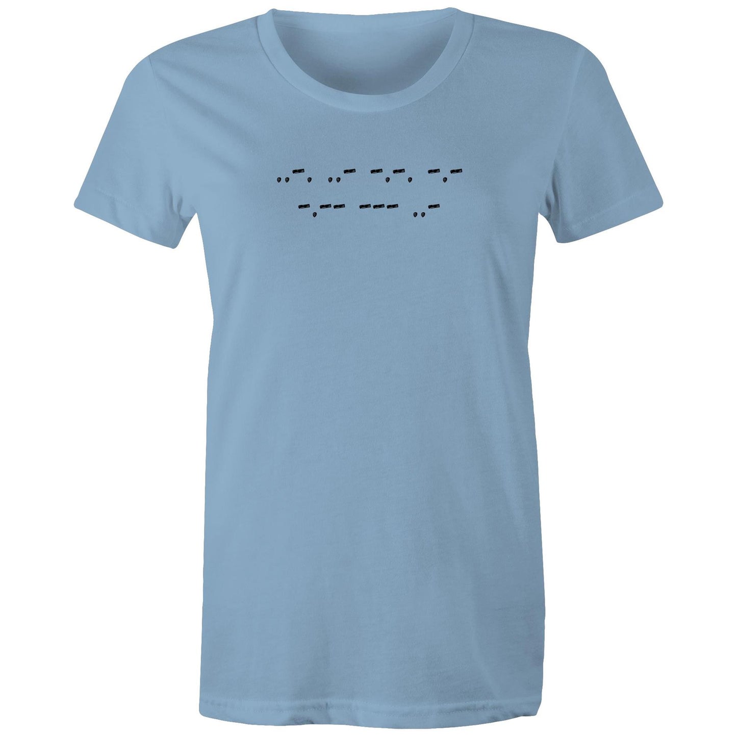 FU Morse Code Womens TShirt