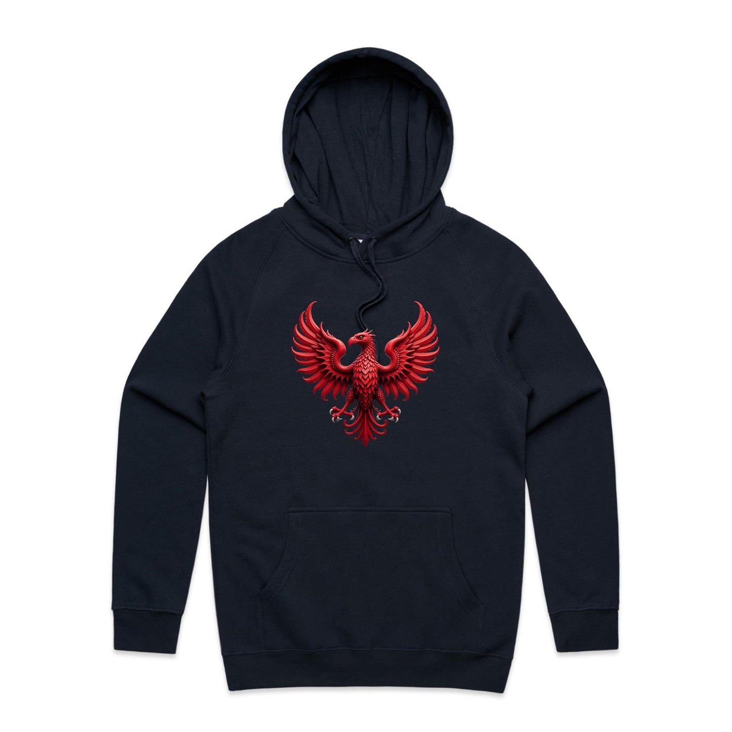 Polish Eagle Abstract Mens Hoody