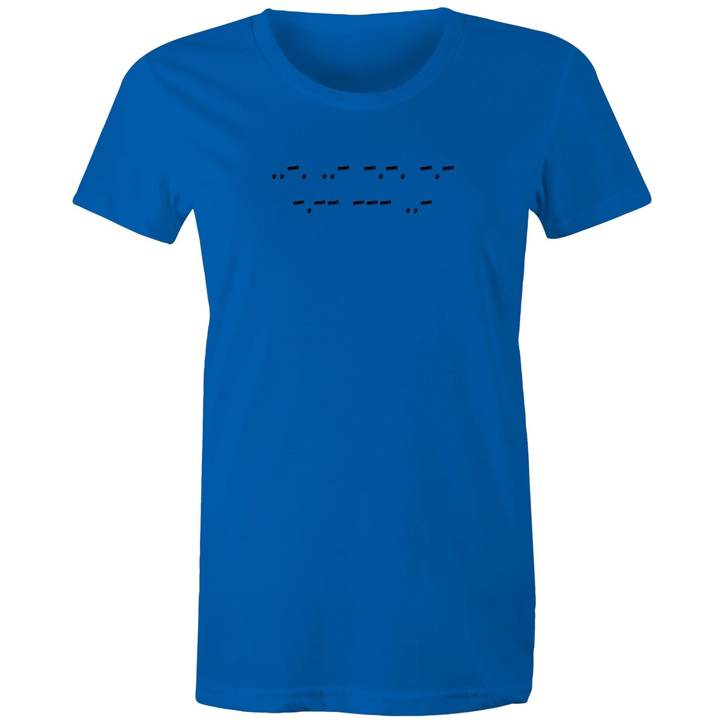 FU Morse Code Womens TShirt