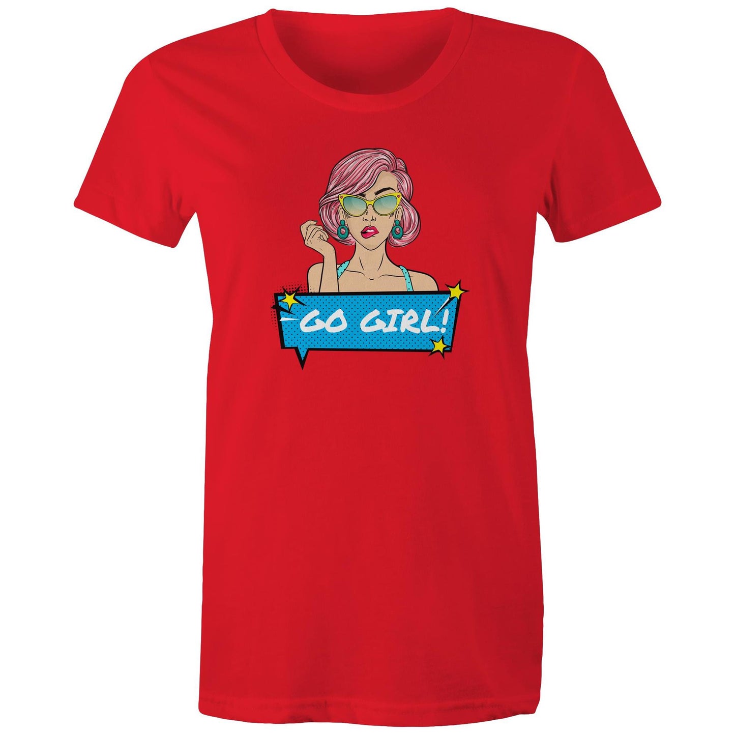 Go Girl Womens TShirt