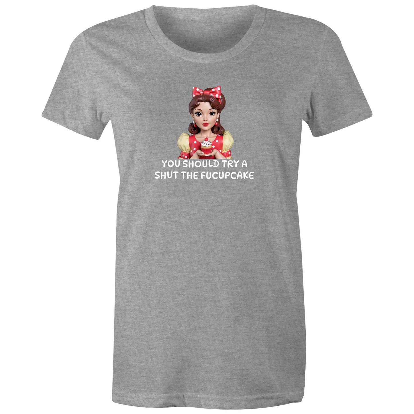 Shut The Fucupcake Women's Maple Tee