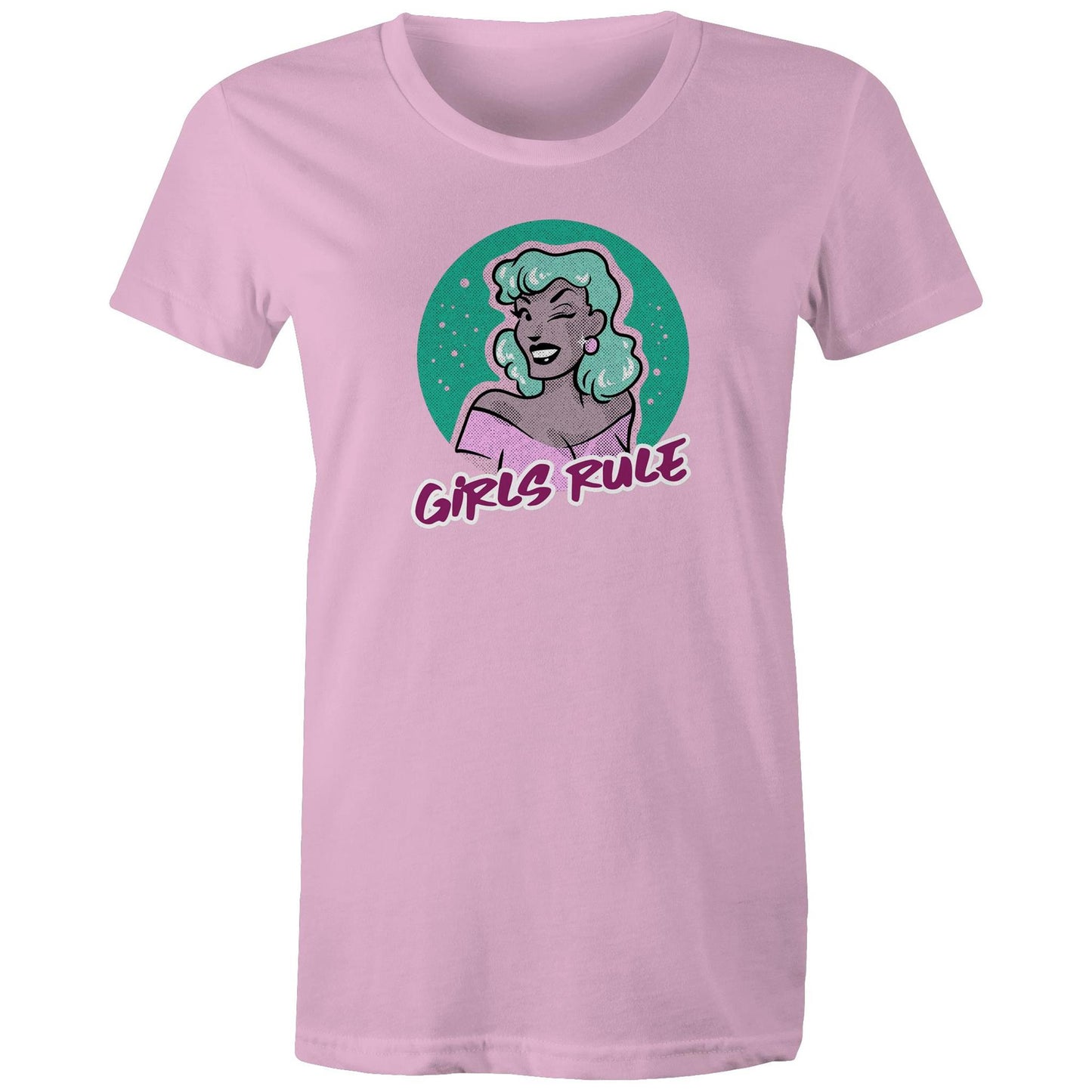 Girls Rule Womens TShirt