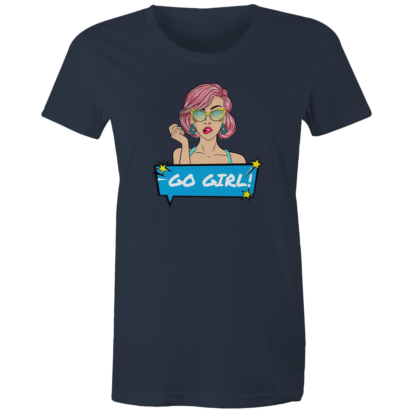 Go Girl Womens TShirt