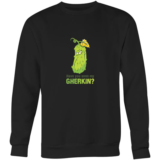 Have You Seen My Gherkin Mens Crew Sweatshirt