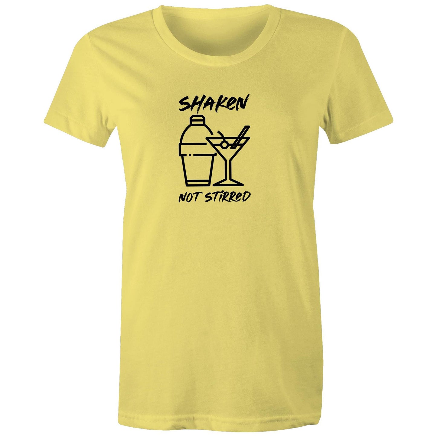 Shaken Not Stirred Womens TShirt