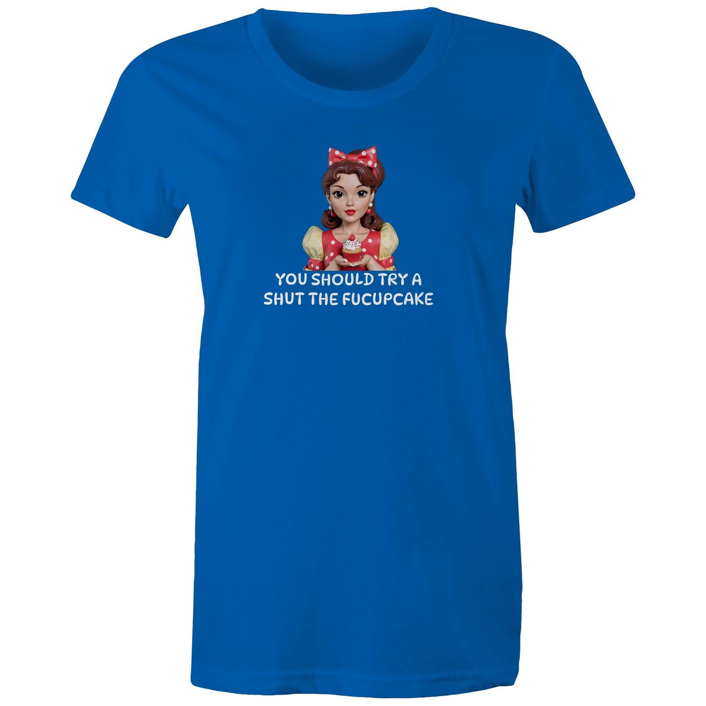 Shut The Fucupcake Women's Maple Tee