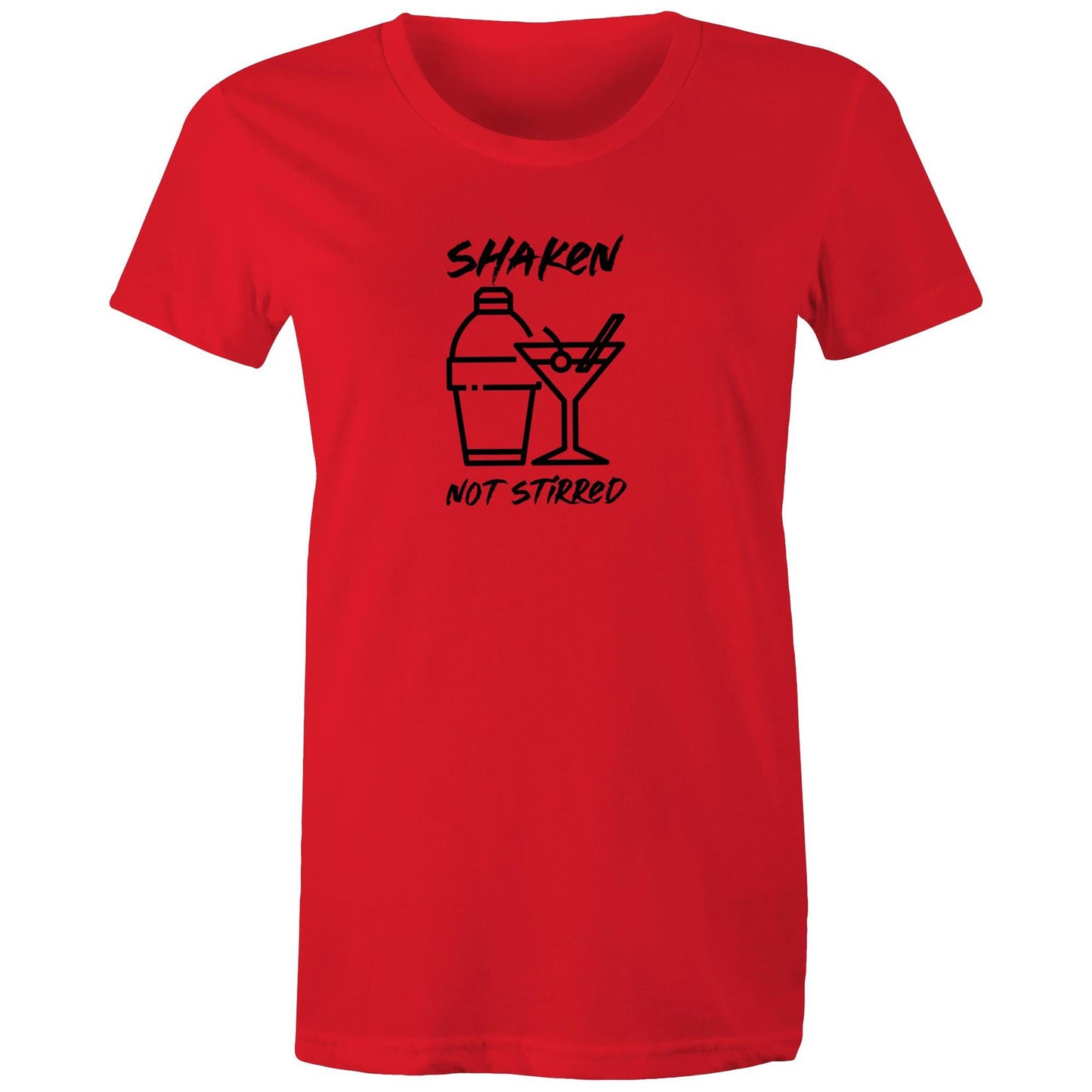 Shaken Not Stirred Womens TShirt