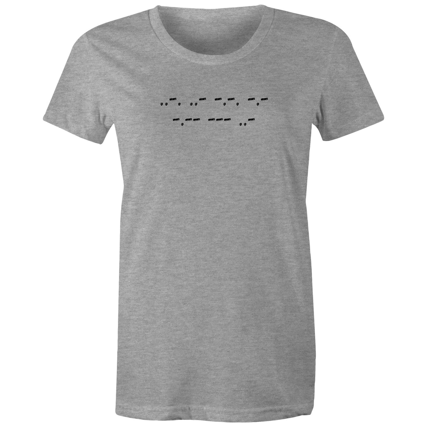 FU Morse Code Womens TShirt