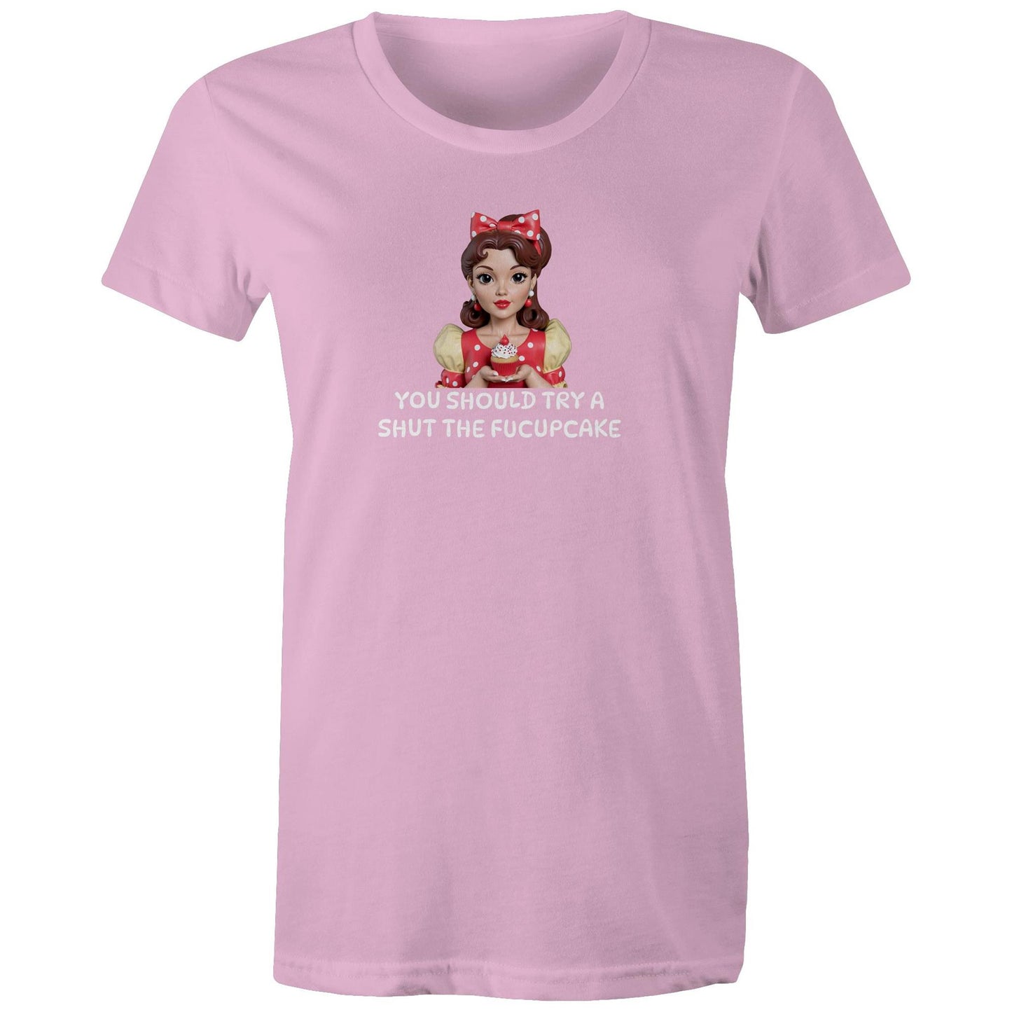 Shut The Fucupcake Women's Maple Tee