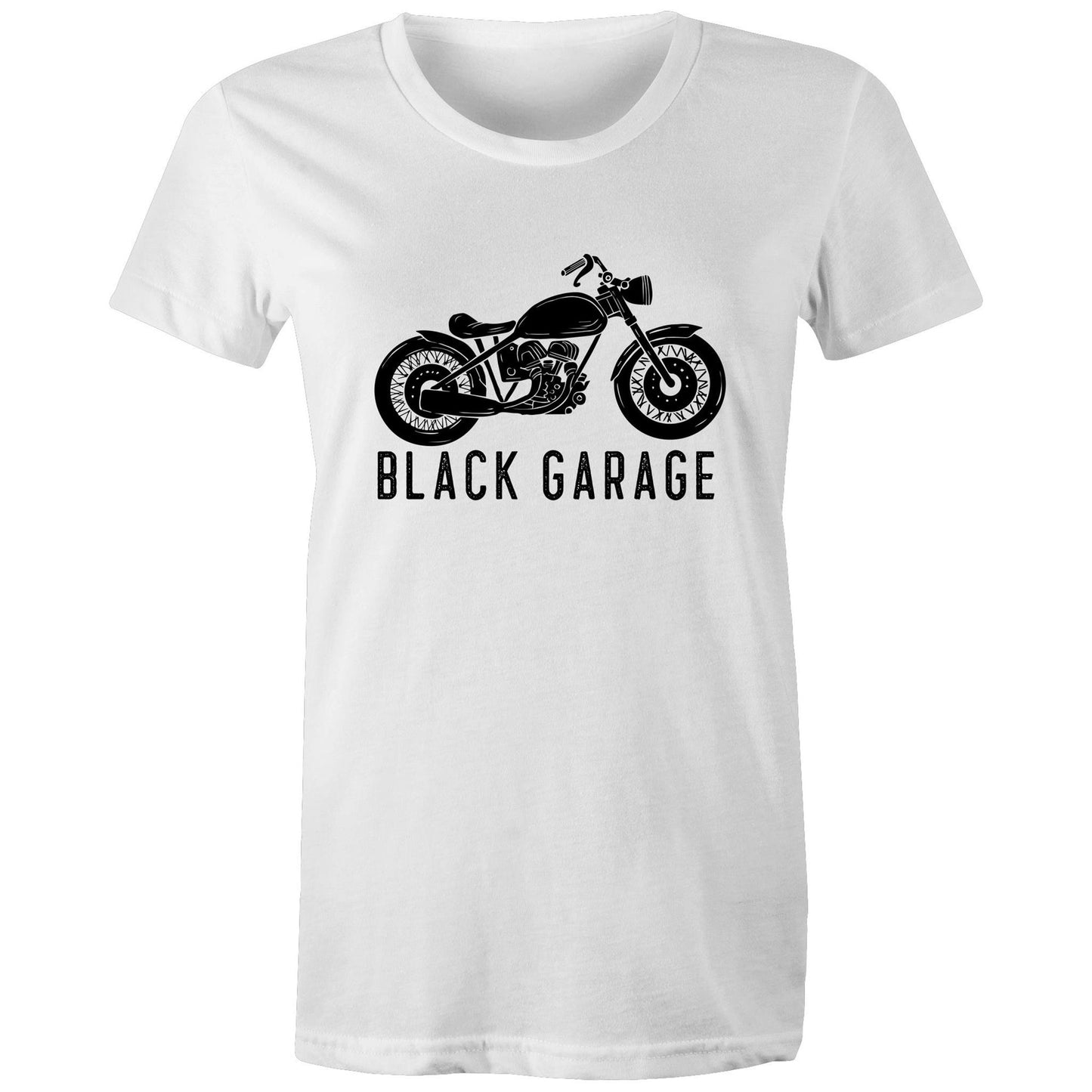 Black Garage Womens TShirt