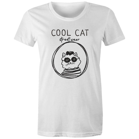 Cool Cat Street Wear Womens TShirt