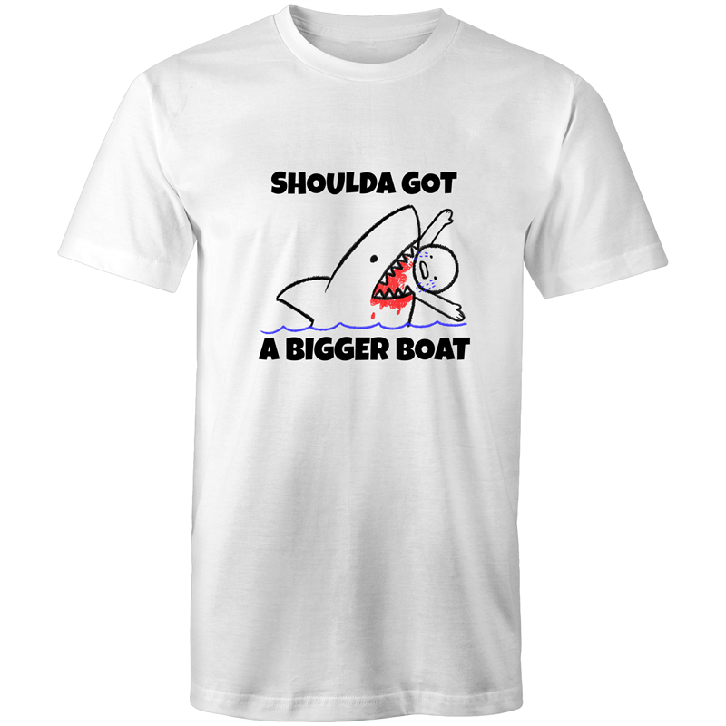 Shoulda Got A Bigger Boat Mens T-Shirt
