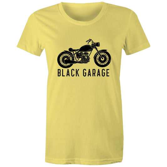 Black Garage Womens TShirt