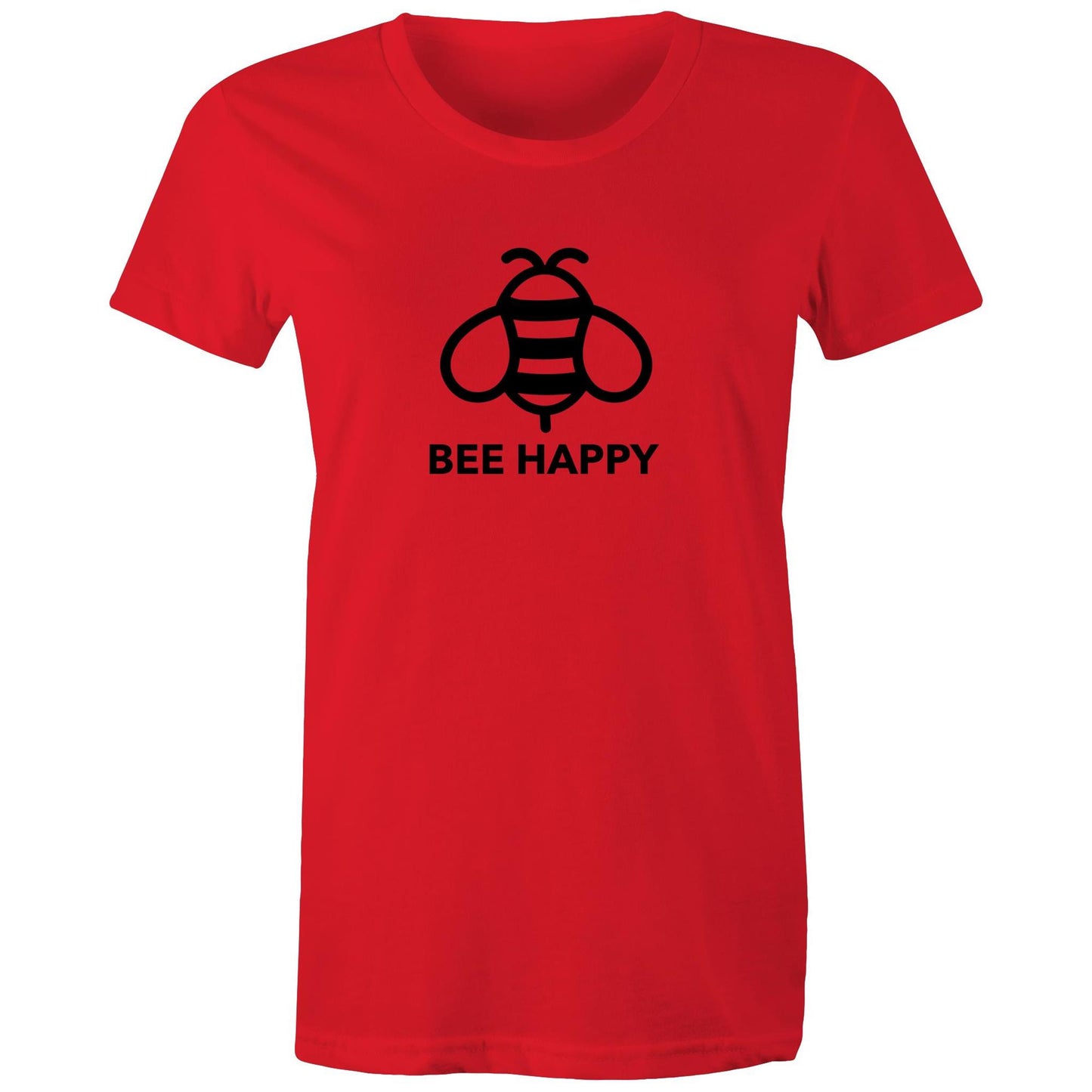 Bee Happy Womens TShirt