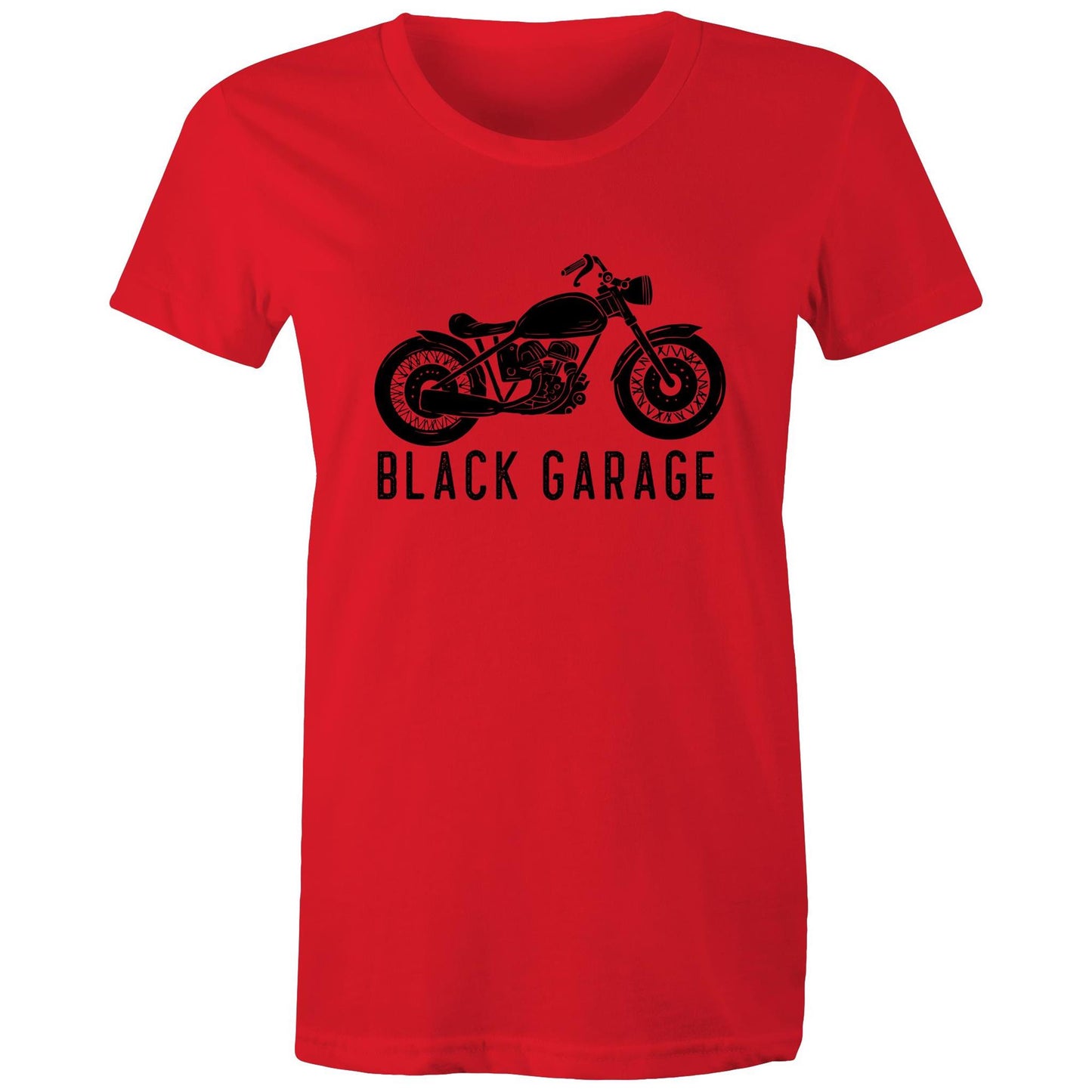 Black Garage Womens TShirt