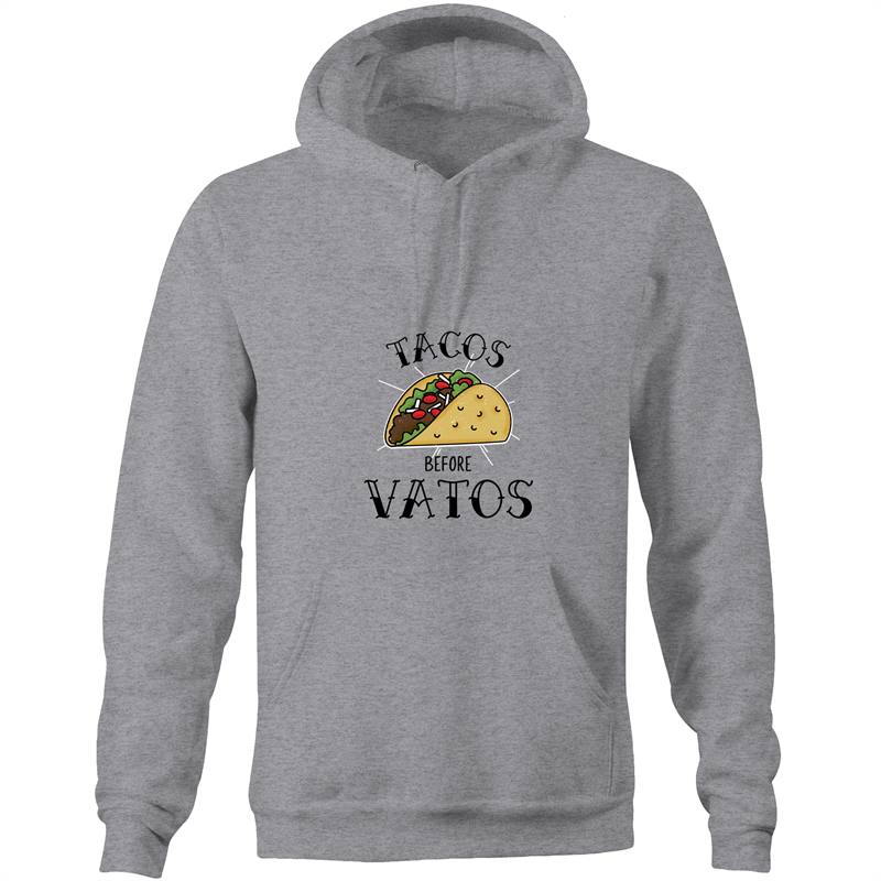 Tacos Before Vatos Womens Hoodie