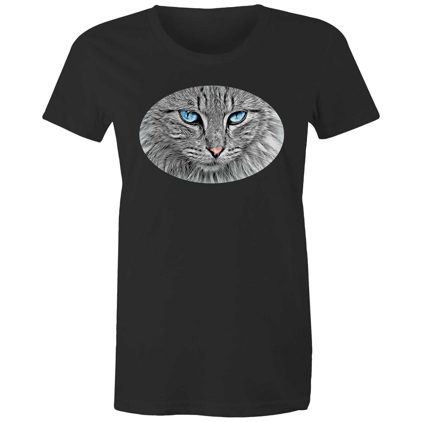 Kitten Face Womens TShirt