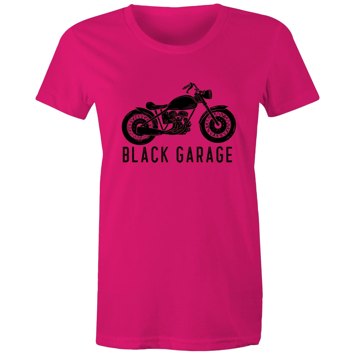 Black Garage Womens TShirt