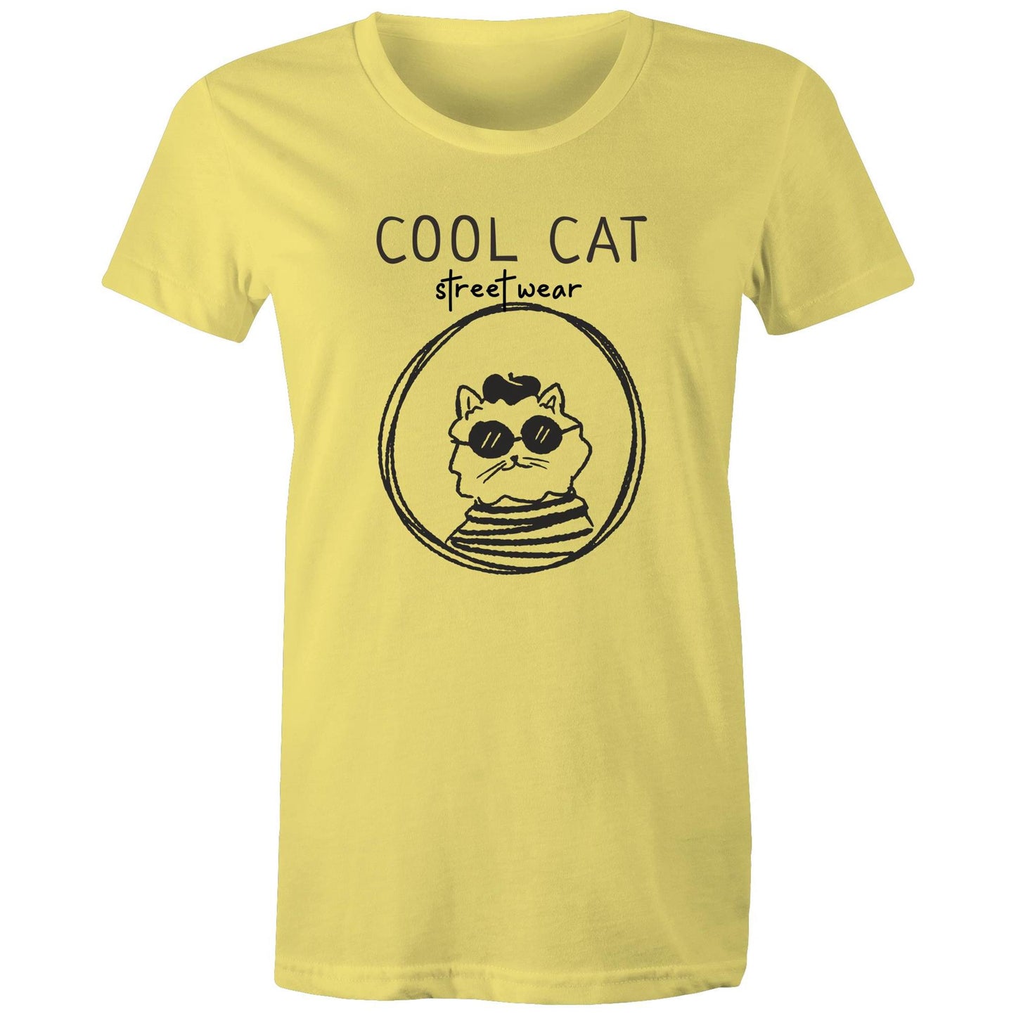 Cool Cat Street Wear Womens TShirt