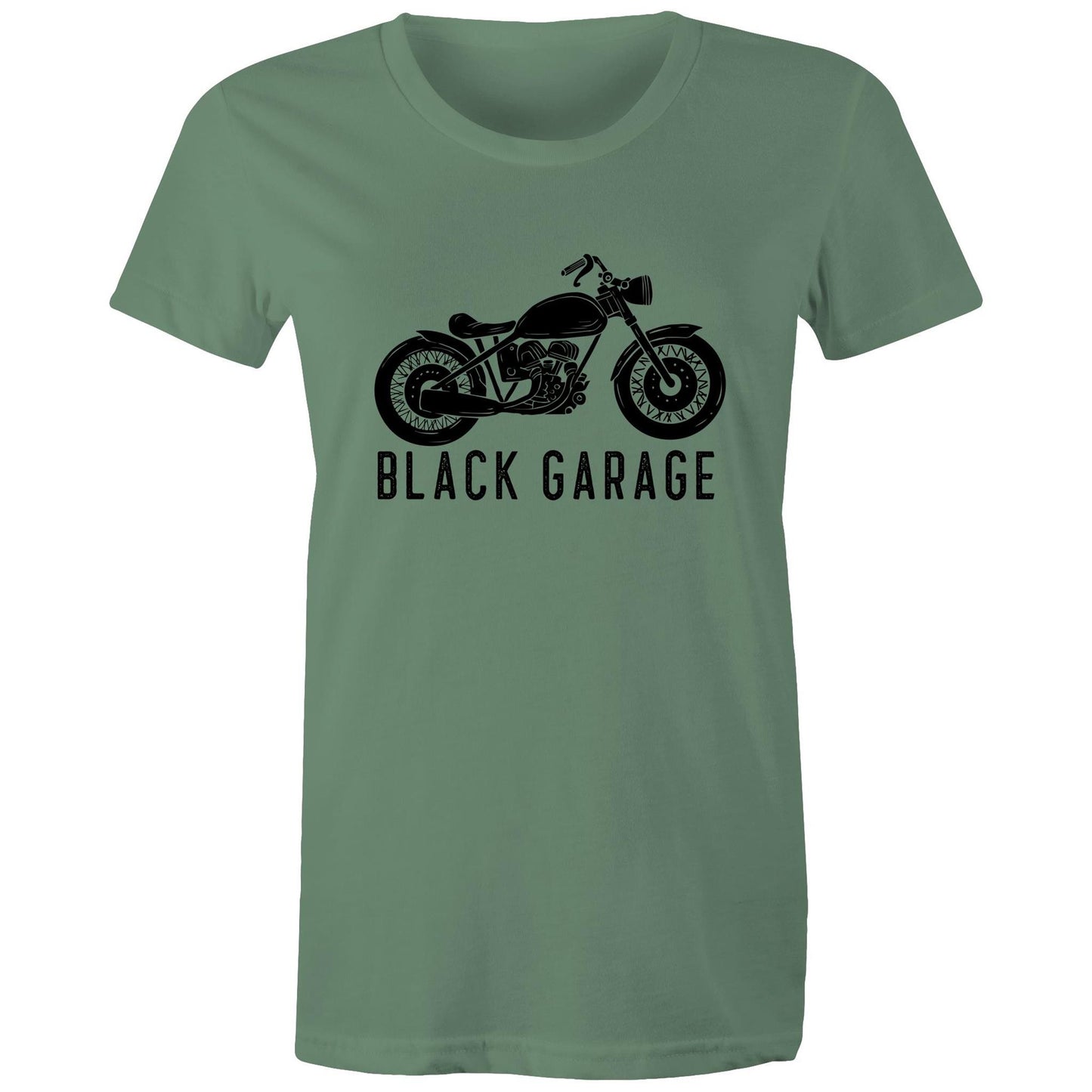 Black Garage Womens TShirt