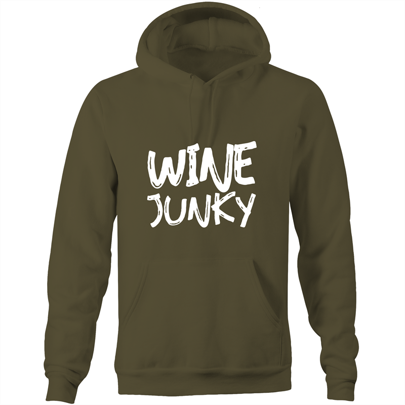 Wine Junky Womens Hoodie